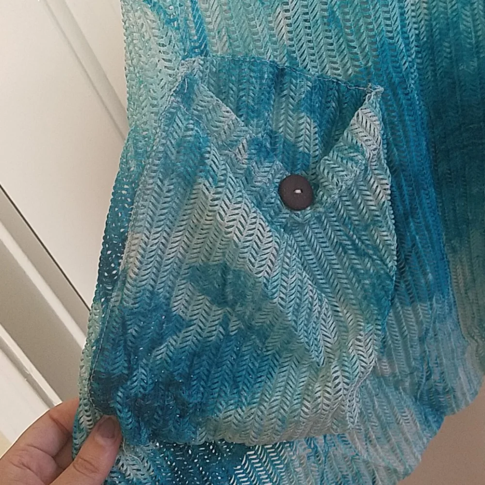 Sleeveless Top or Swimsuit Cover Up Or Vest